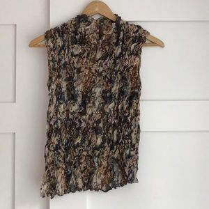 Issey Miyake white label tank top